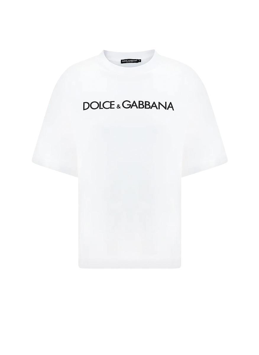 Тишърт с лого Dolce & Gabbana