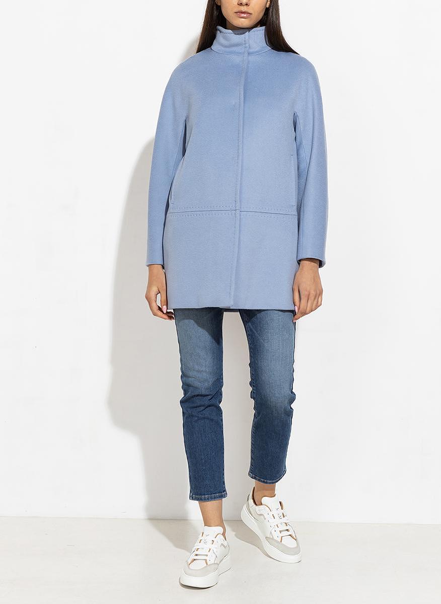 Късо палто от фина вълна Max Mara Studio Manolo