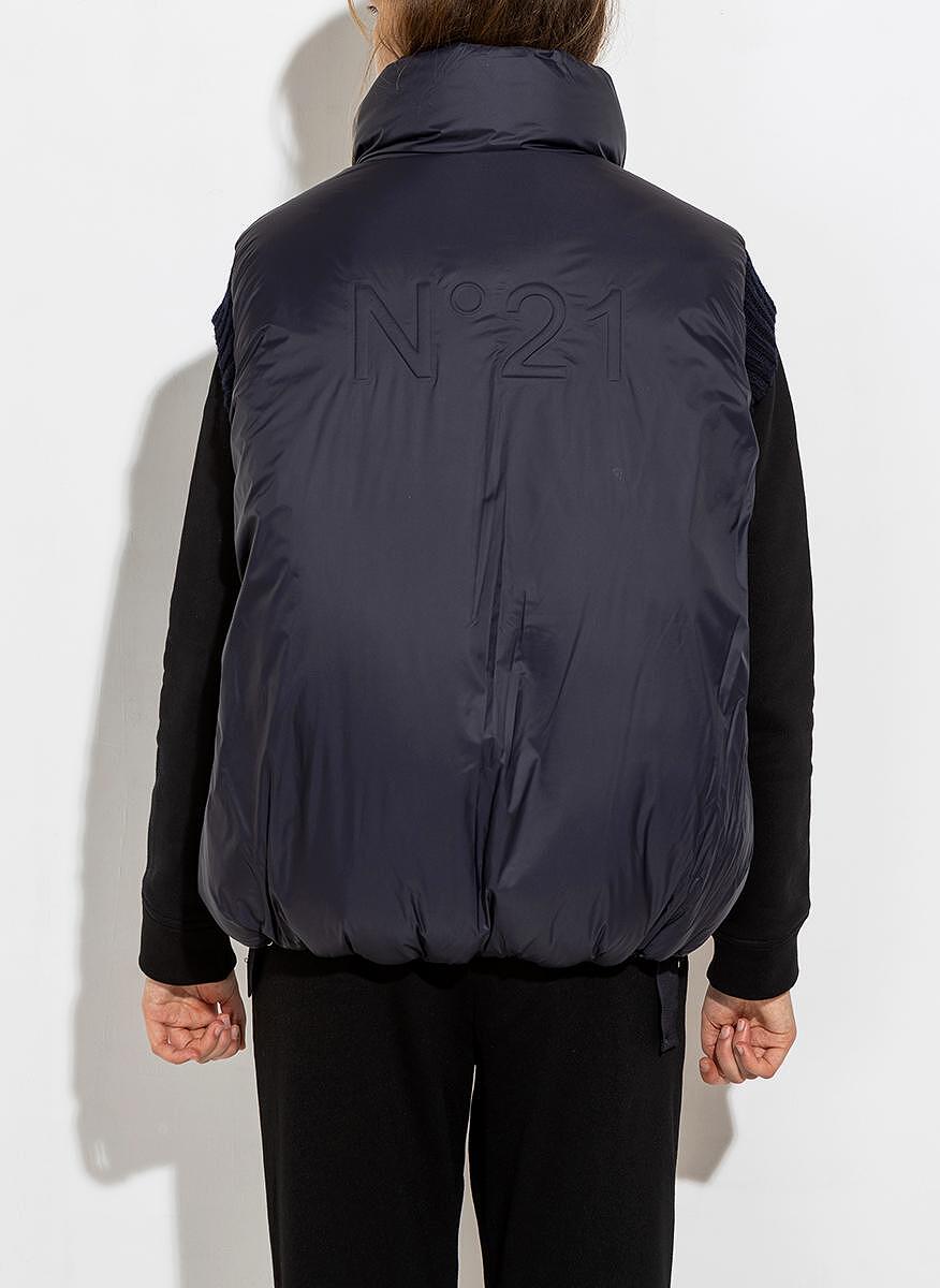'Oversized' елек с пух Nº21