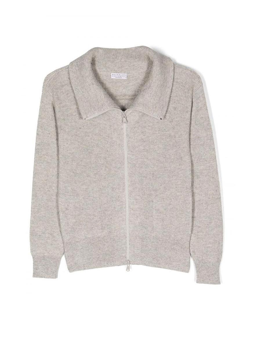 Жилетка 'English Rib' Brunello Cucinelli Kids 6