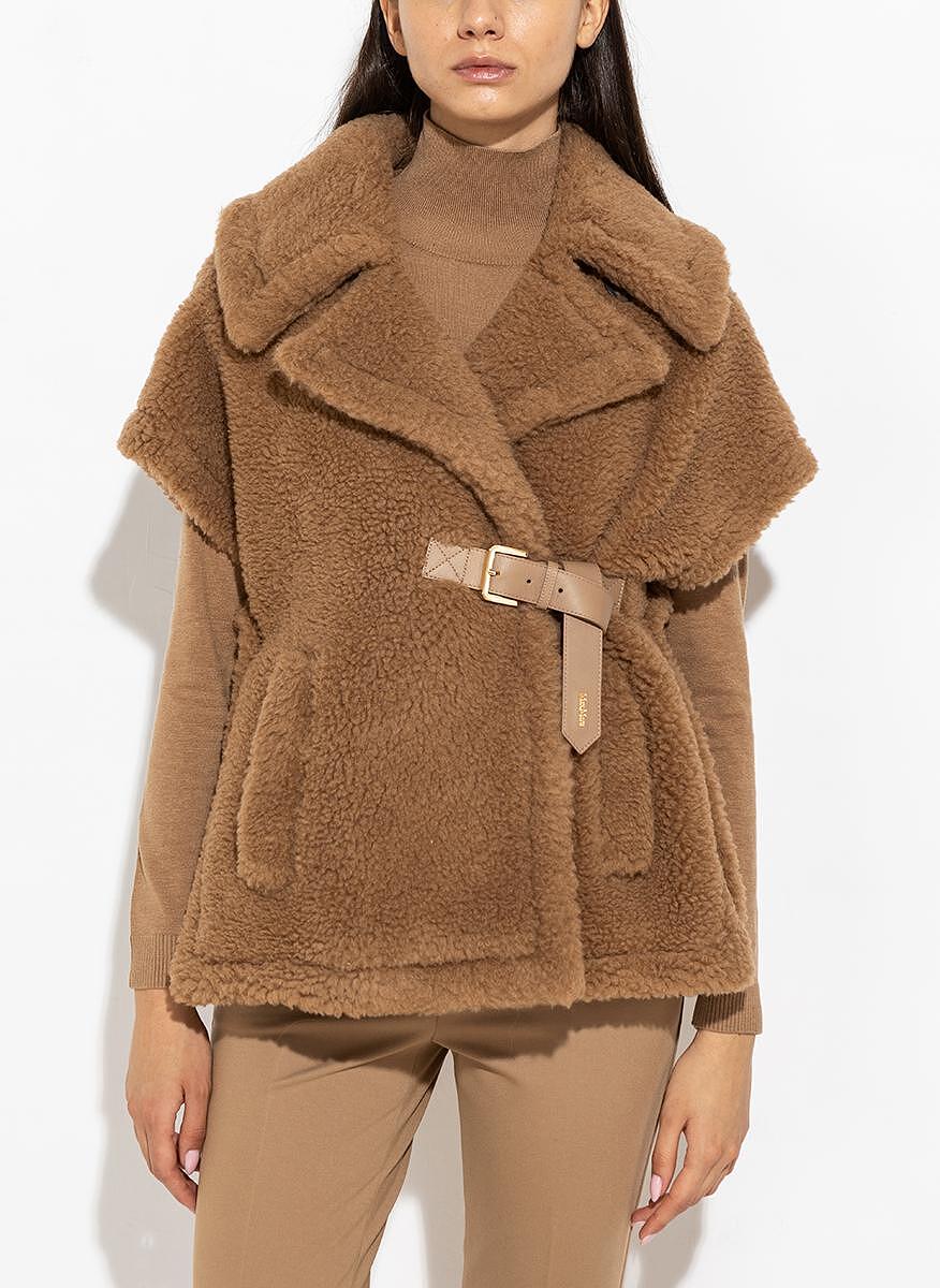 Пончо 'Teddy bear' Max Mara Abavo