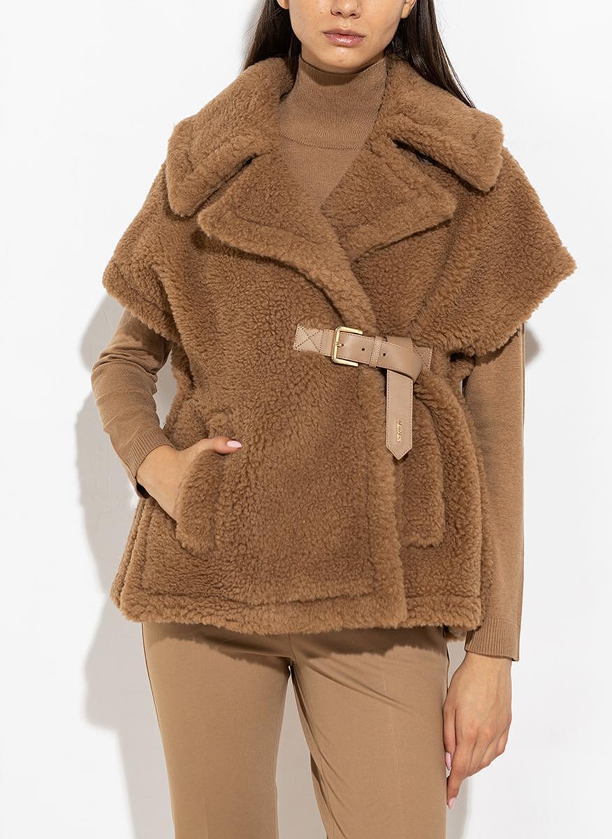 Пончо 'Teddy bear' Max Mara Abavo