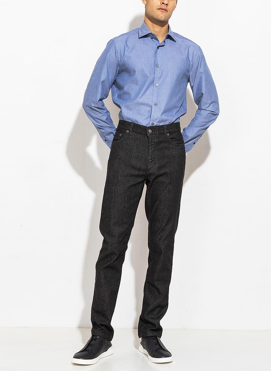 Риза от памук Zegna
